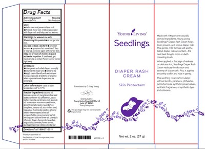 Active Ingredients Box (Seedlings Diaper Rash Cream Box)